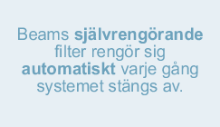 Kommentar om självrengörande filter